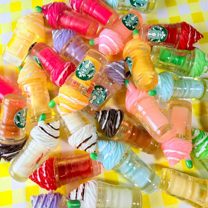 Mixed Frappuccino Drink Charms for DIY Crafts