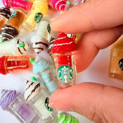 Mixed Frappuccino Drink Charms for DIY Crafts