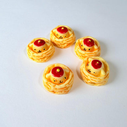 Pudding Puppy Resin Craft Charm