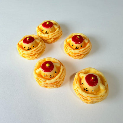 Pudding Puppy Resin Craft Charm