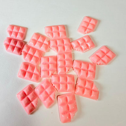 Pink Chocolate Bar Charms for DIY Crafts