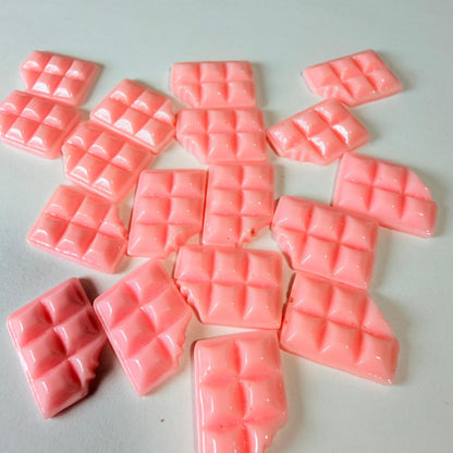 Pink Chocolate Bar Charms for DIY Crafts