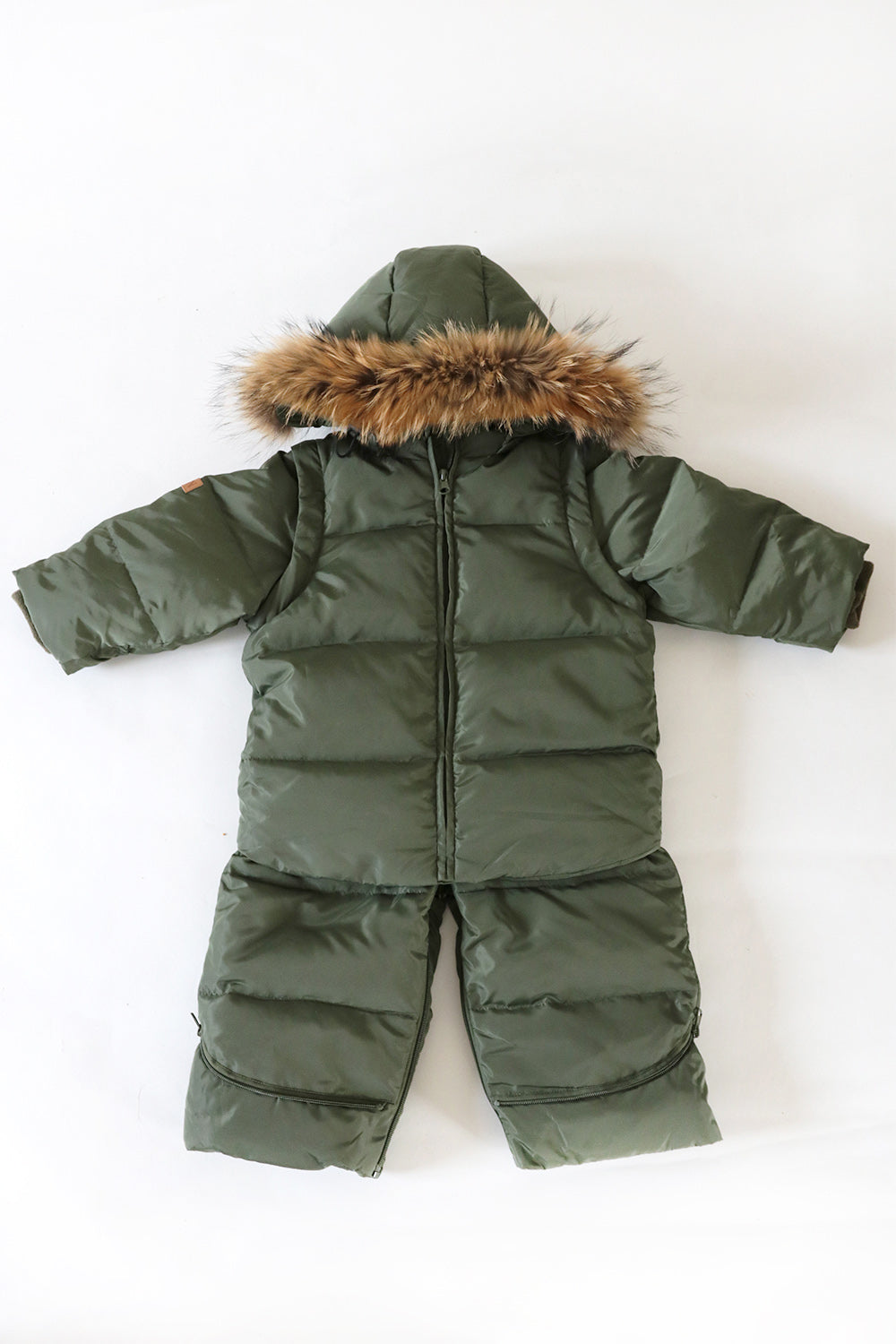 PRE-ORDER Olive 4in1 Transformer Snowsuit