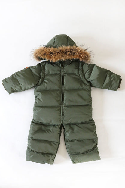 PRE-ORDER Olive 4in1 Transformer Snowsuit