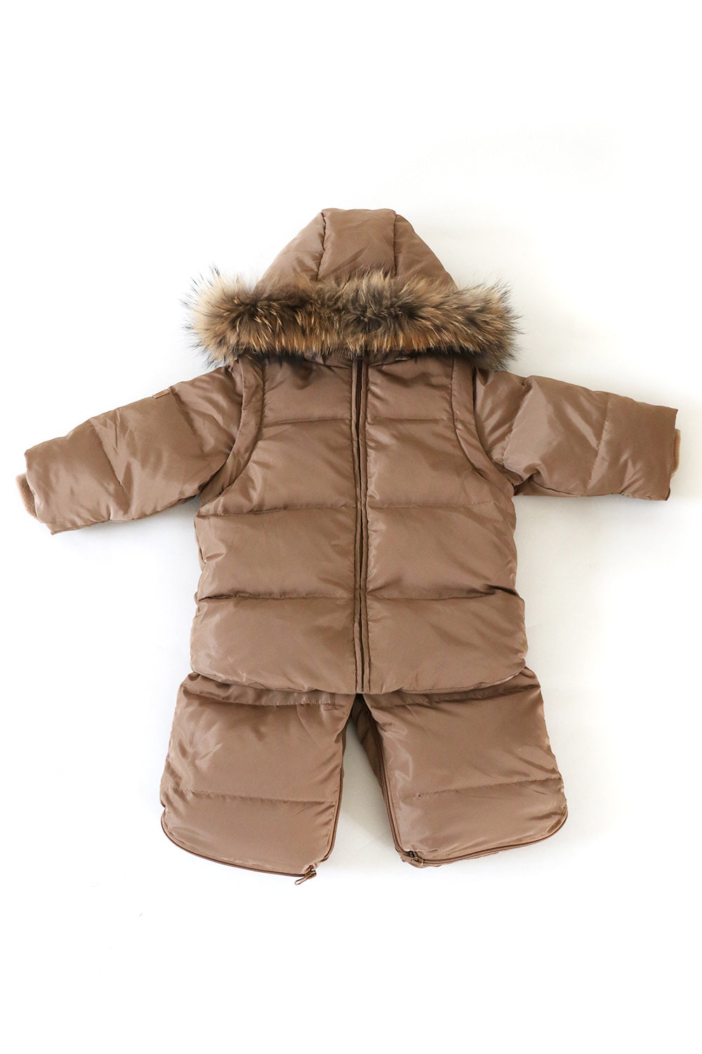 PRE-ORDER Beige 4in1 Transformer Snowsuit