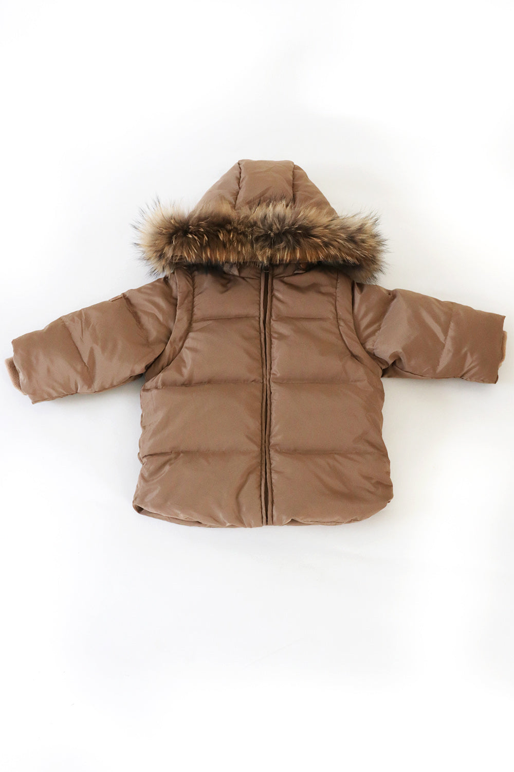 PRE-ORDER Beige 4in1 Transformer Snowsuit