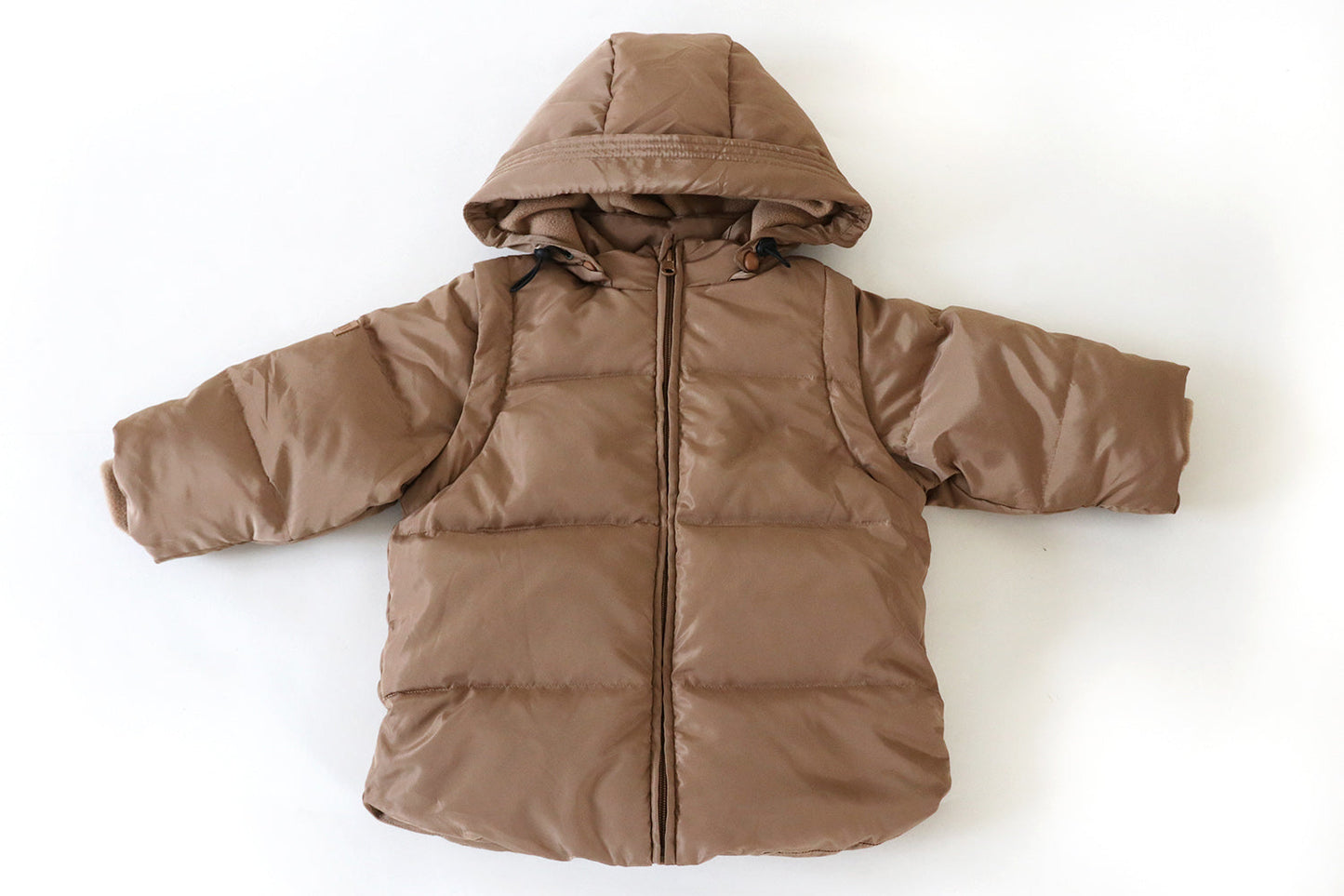 PRE-ORDER Beige 4in1 Transformer Snowsuit