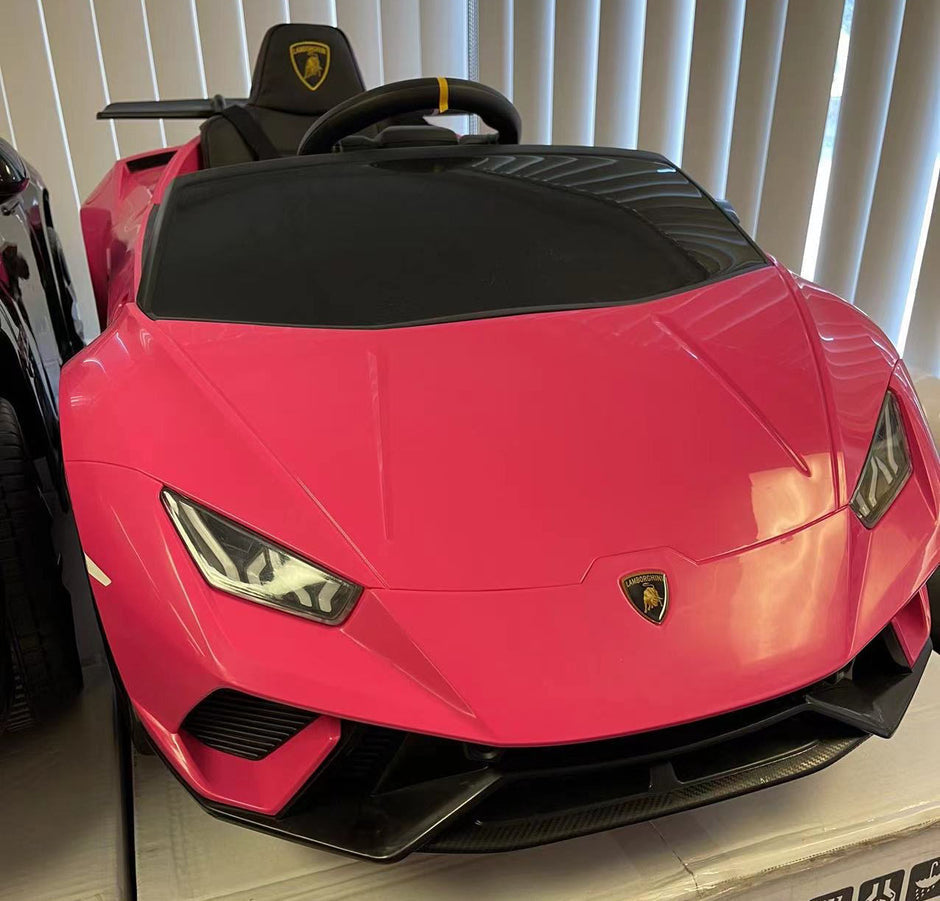 Voiture électrique Lamborghini Huracan DELUXE 12V 2026 pour enfants avec télécommande