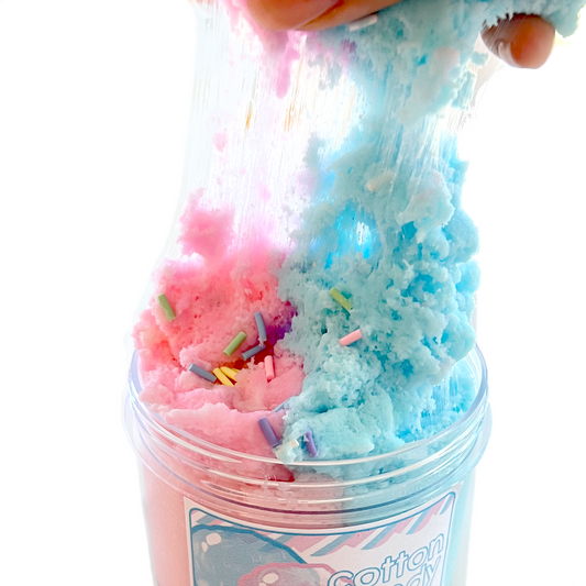 Slime Barbe à papa