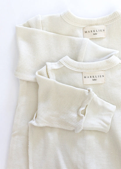 Bamboo Sleepsuit Tofu