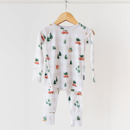 Ensemble de pyjama deux pièces « Chalet d’hiver »
