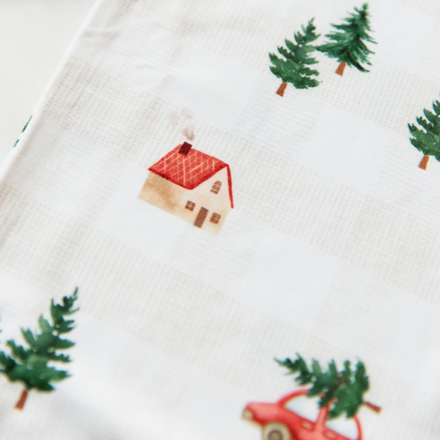Winter Cottage Two Piece Pyjama Set