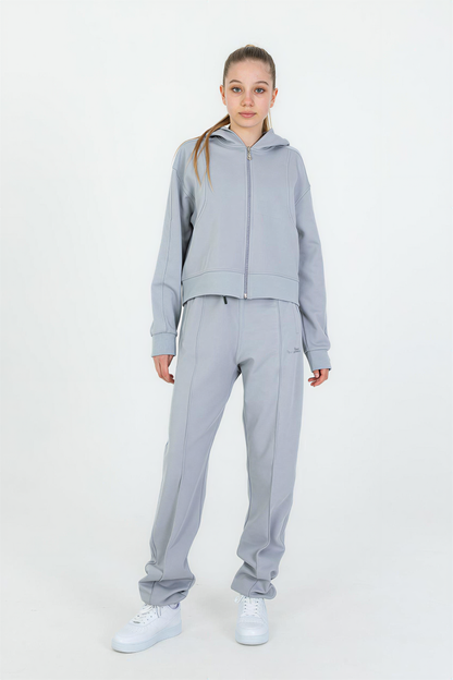 Court Side Girls’ Cropped Hoodie & Jogger Set