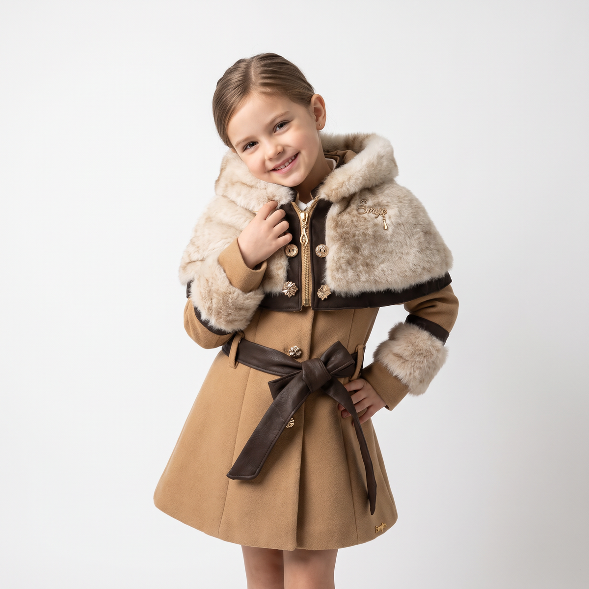 Arctic Luxe Winter Coat & Dress