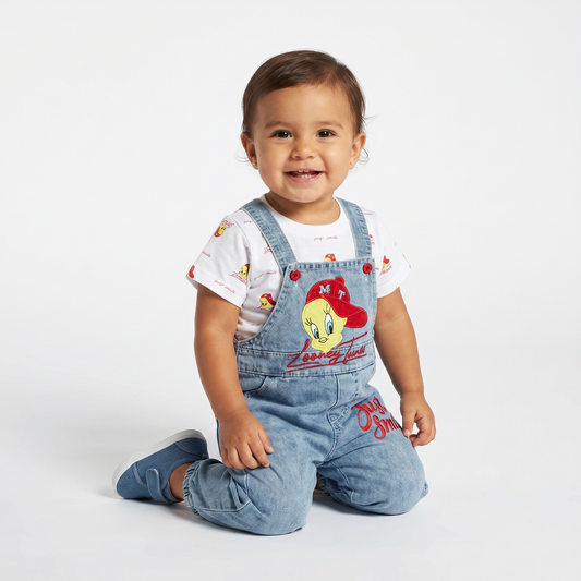 Série Denim – Ensemble Bébé Birdie