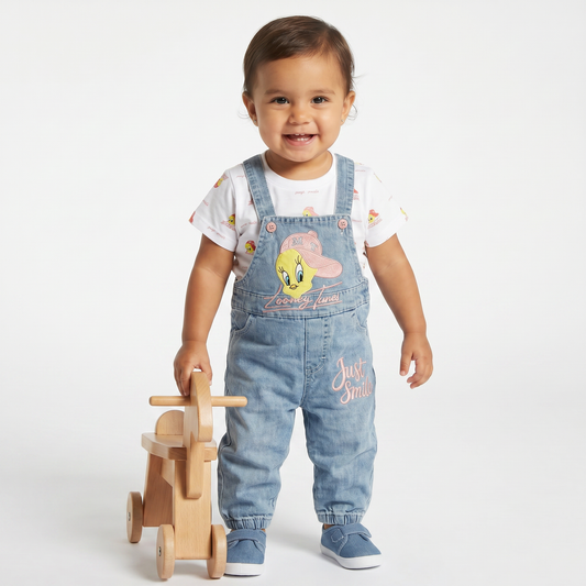 Série Denim – Ensemble Bébé Birdie