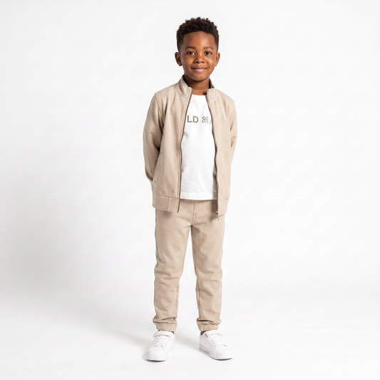 Camp Crew Boys’ Bomber, T-Shirt & Pants Set
