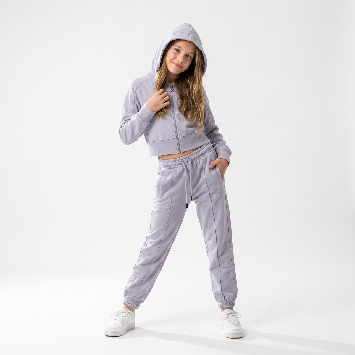 Court Side Girls 2PC Jogger Set