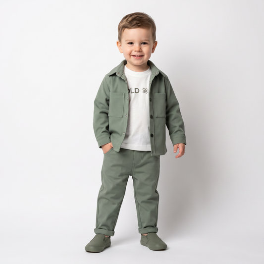 Tiny Tim Baby Jacket, T-Shirt & Pants Set
