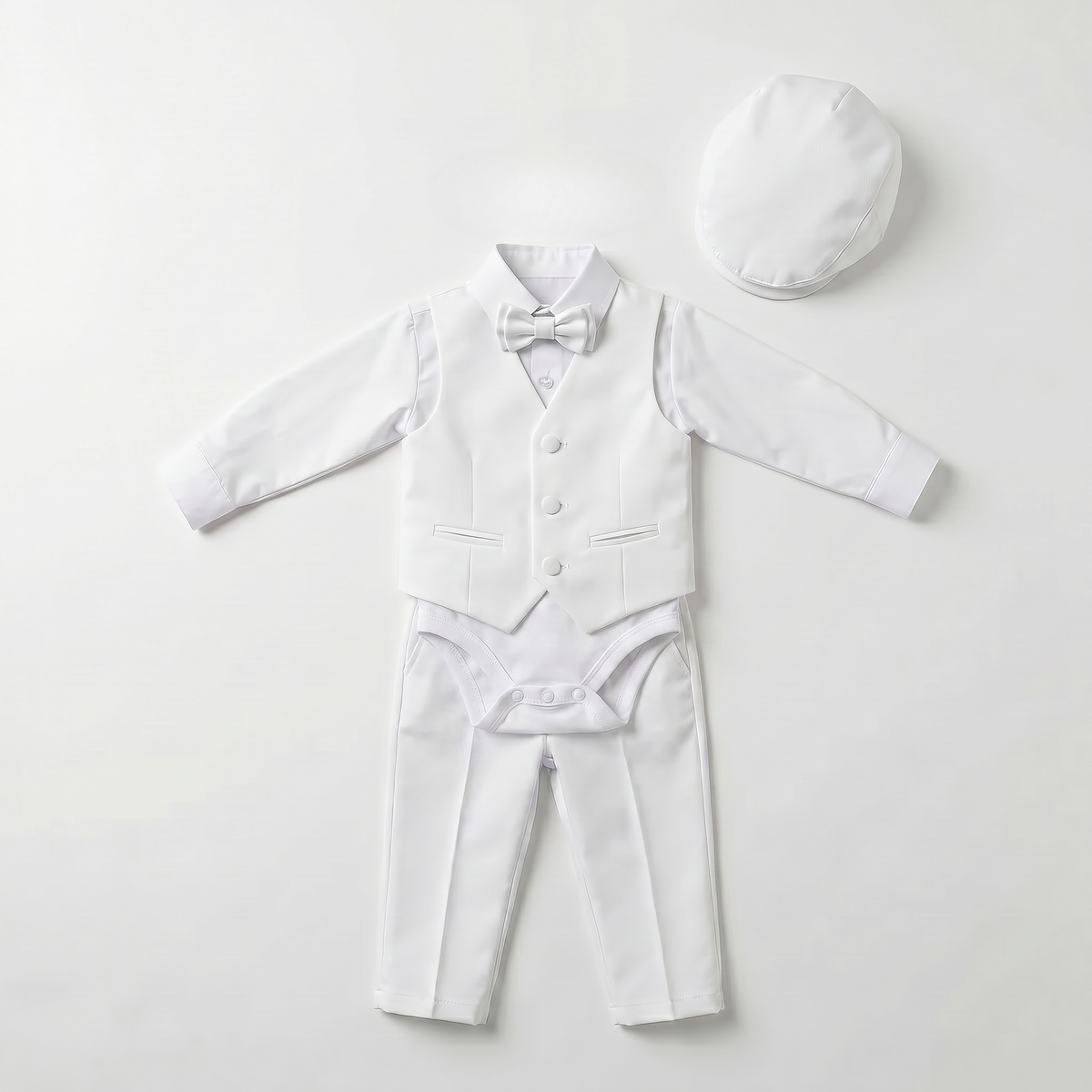 Alessio Baby Vest Set & Hat