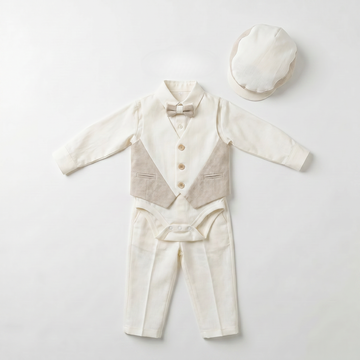 Little Duke Baby Vest Set & Hat