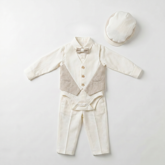 Little Duke Baby Vest Set & Hat