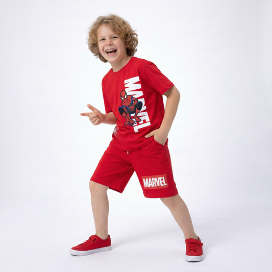Ensemble short et t-shirt Urban Web pour garçons