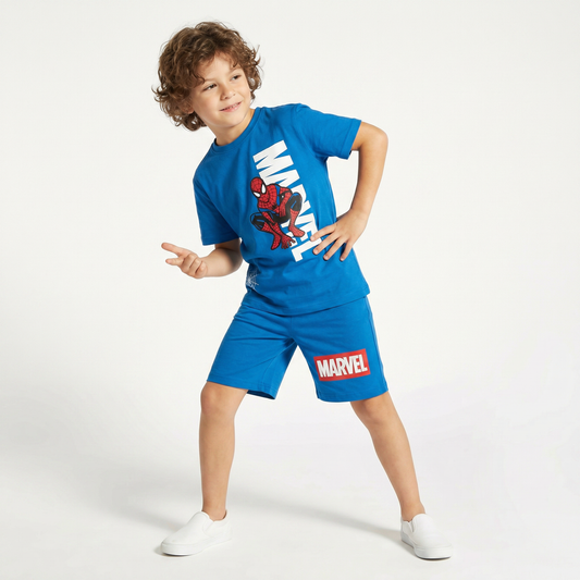 Ensemble short et t-shirt Urban Web pour garçons
