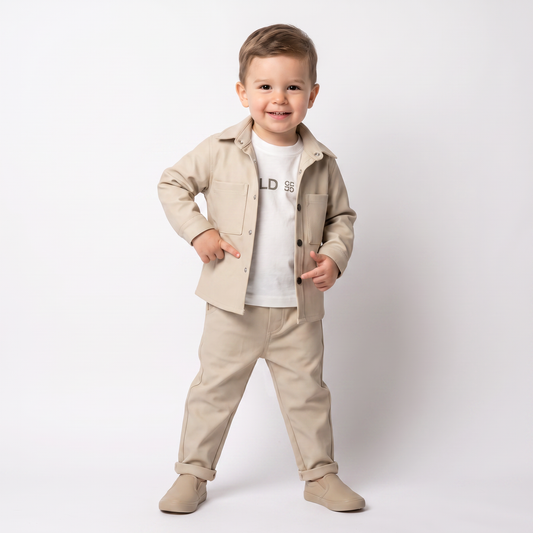 Tiny Tim Baby Jacket, T-Shirt & Pants Set