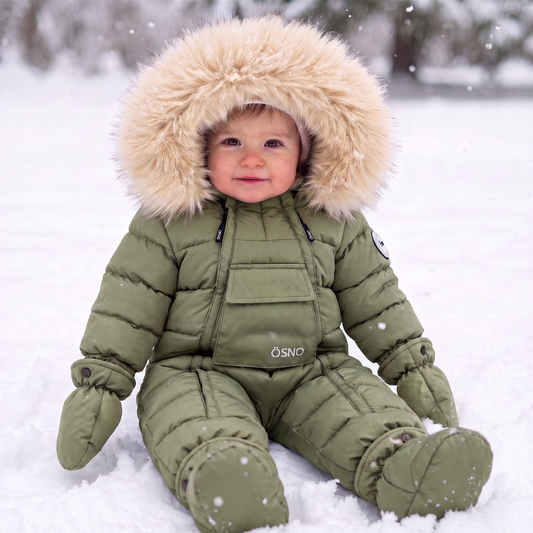 PRE-ORDER: Baby Karl One-Piece Infant Snowsuit