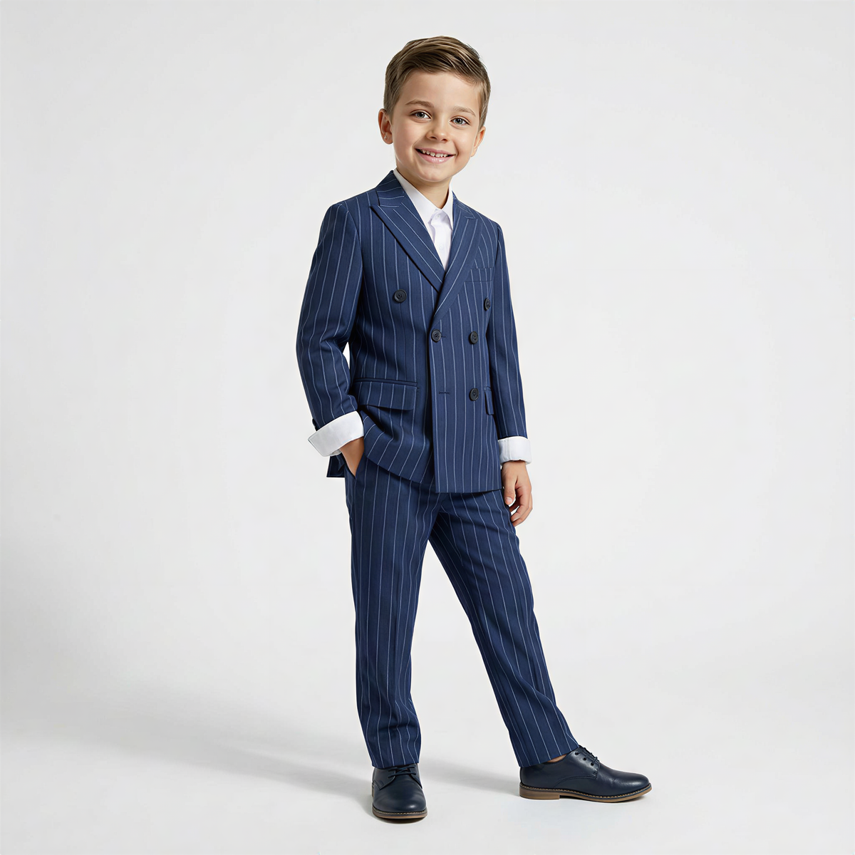 Cool Stripes Boys Suit