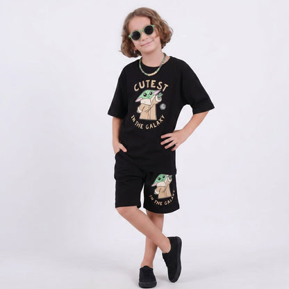Ensemble short garçon Space Bros