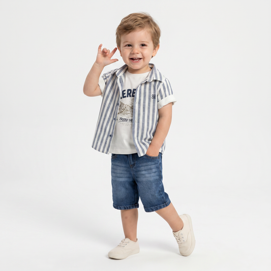 Ensemble en jean Jerry pour bébé