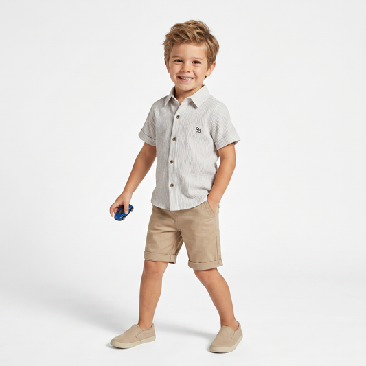 Ensemble chemise et short Charlie Charm