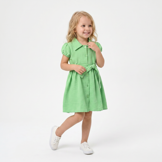 Robe en coton pour filles Mila Charm