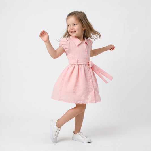 Robe en coton pour filles Mila Charm