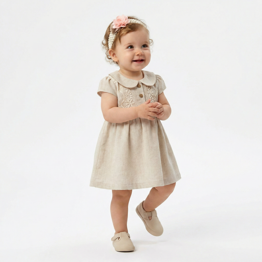 Robe d'été en coton pour filles Sara