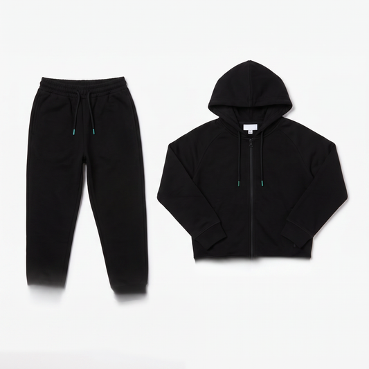 MYSTERY BRAND: Secret Print Unisex Hoodie & Pants Set