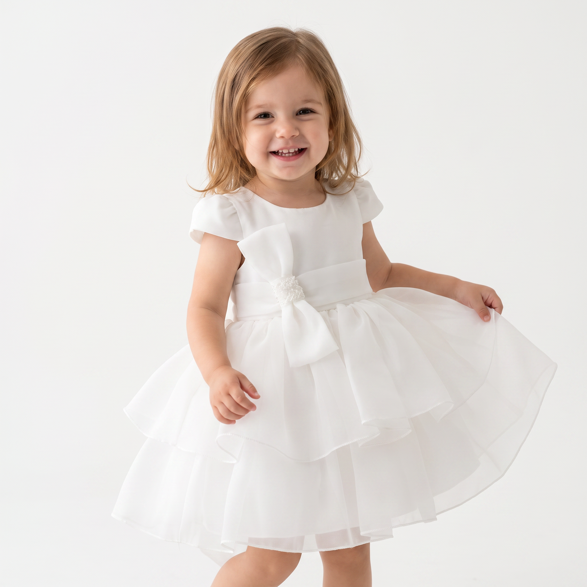 Cloud Puff Baby Dress