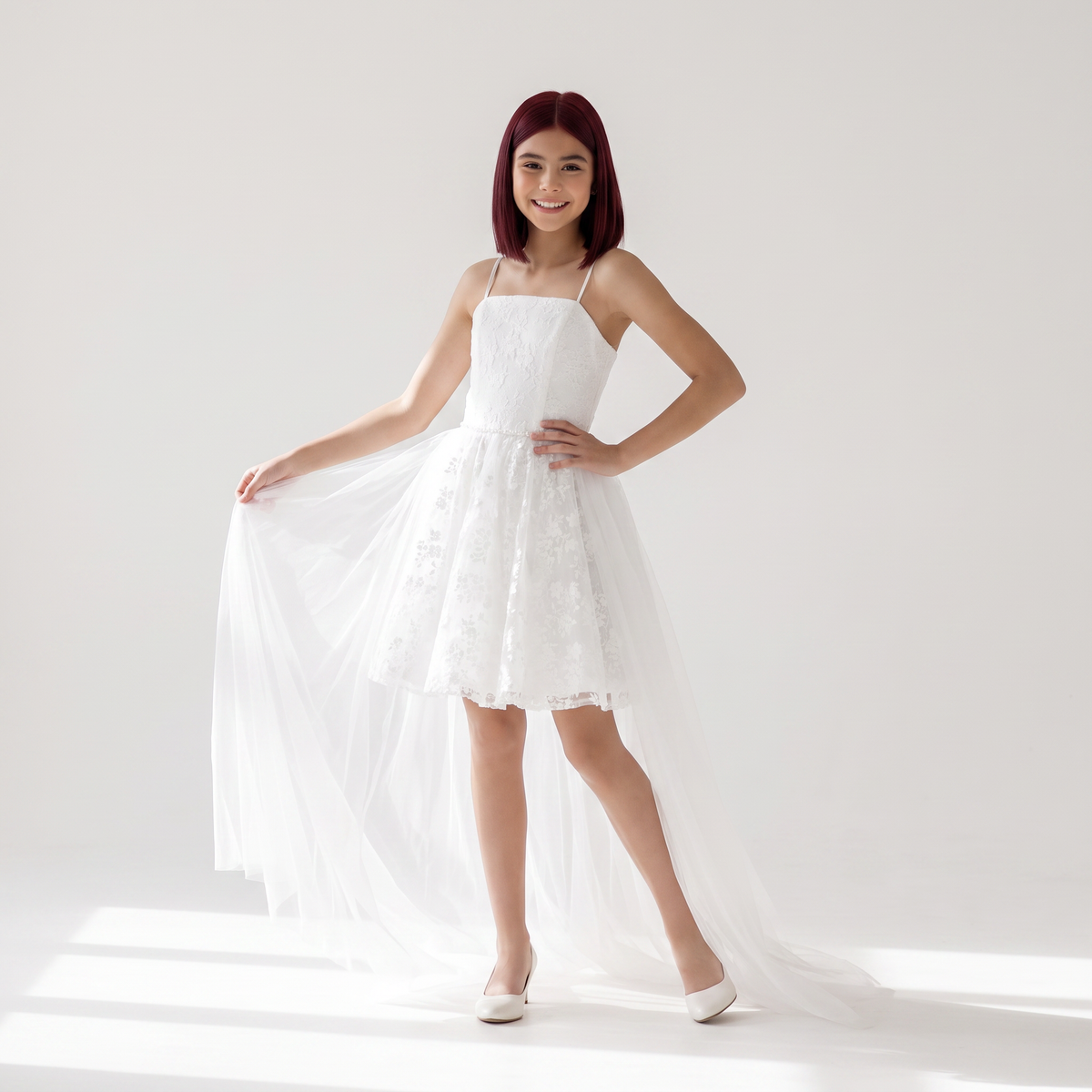 Liv's 2 in 1 Preteen High-Low Dress