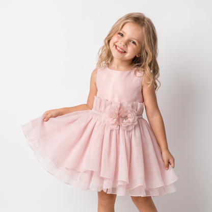Little Fawn — Robe à jupe étagée