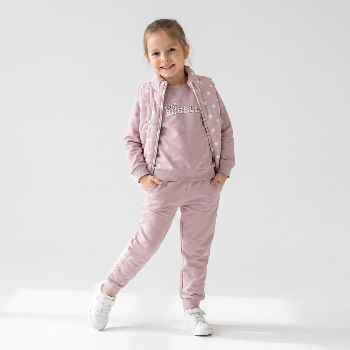Cool Bubble Puffer Vest Set