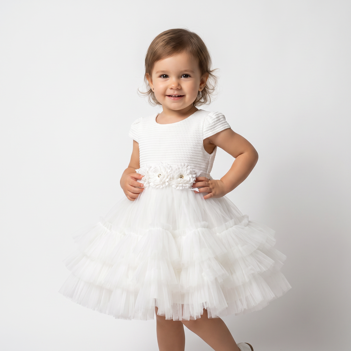 Odessa Baby Dress & Shoes Set