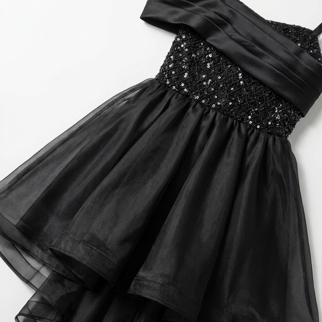 Little Aria Girls High-Low Preteen Dress