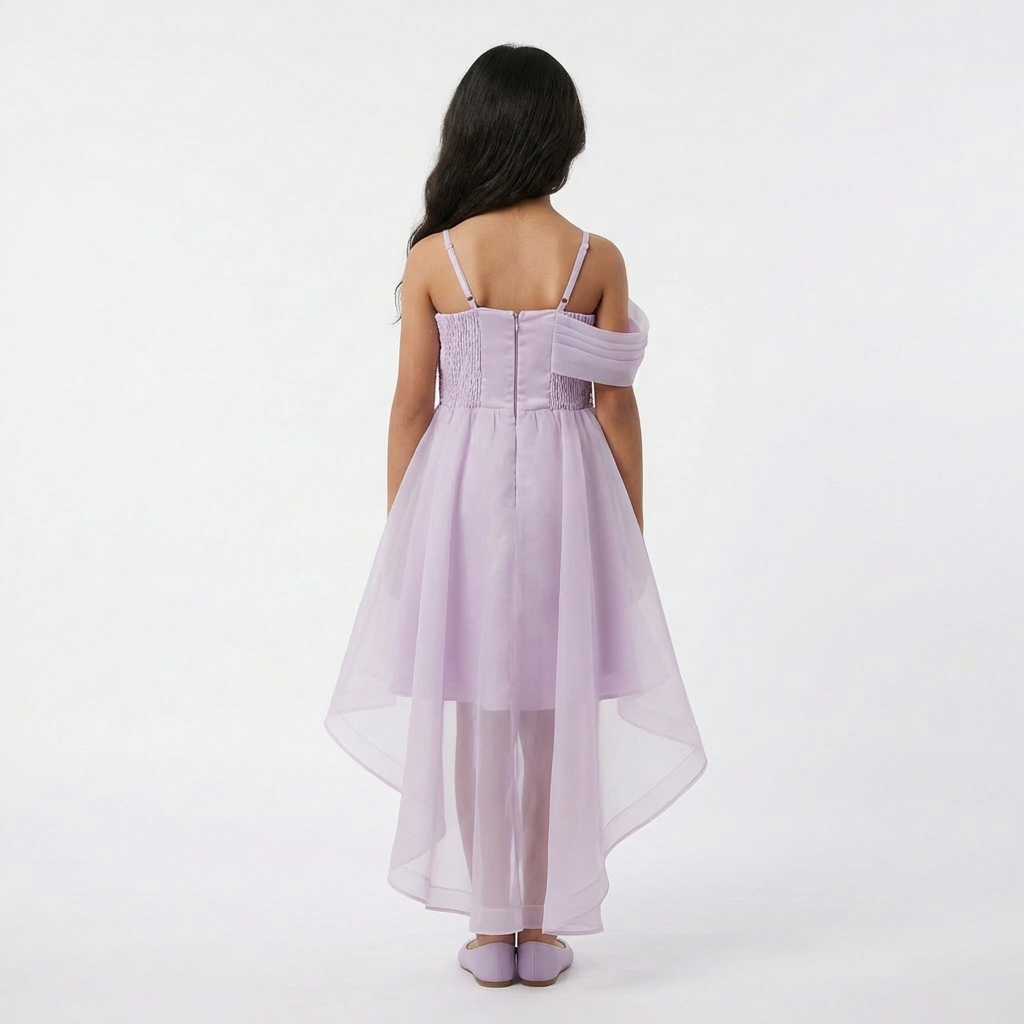 Little Aria Girls High-Low Preteen Dress