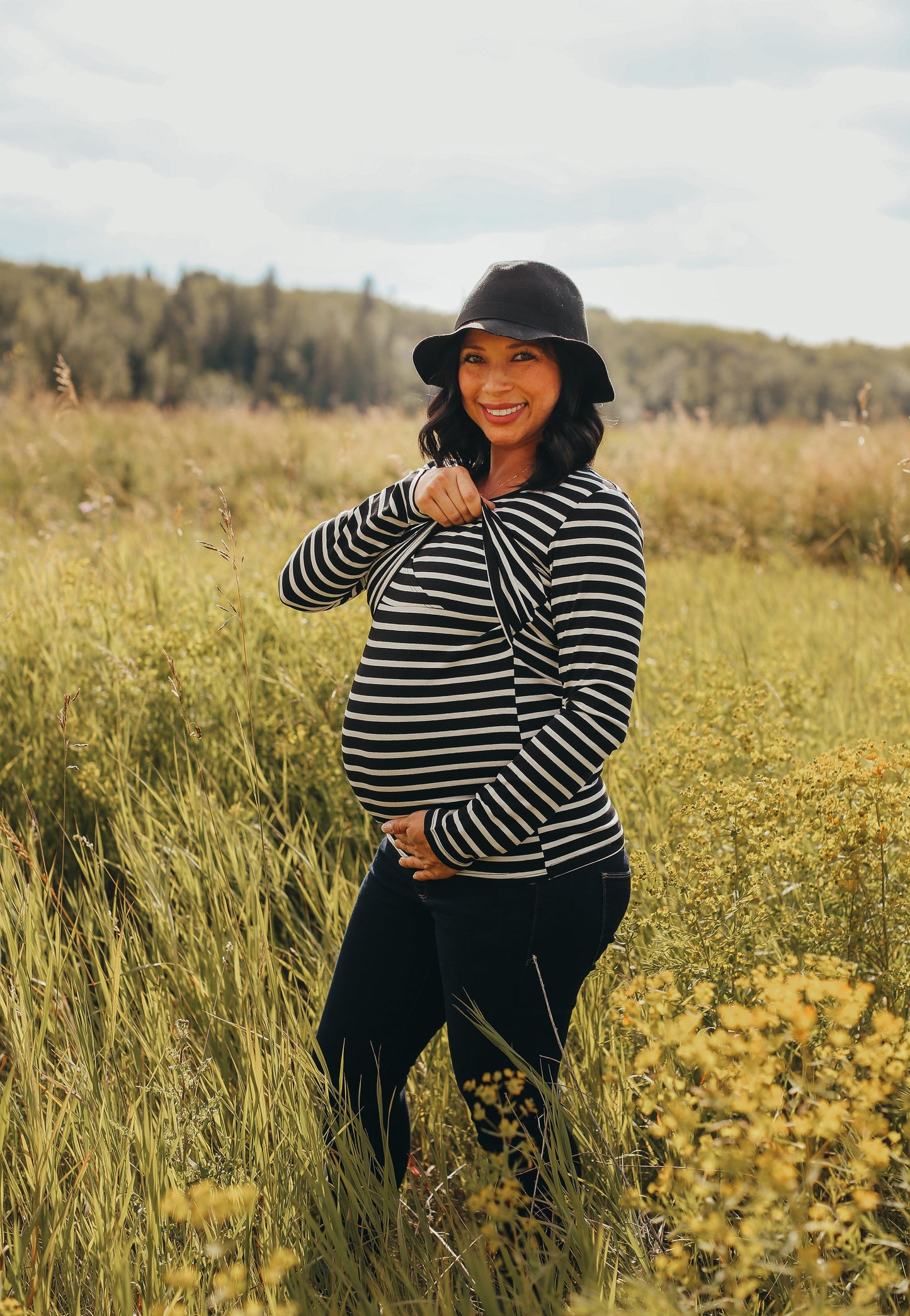 Jenny Long-Sleeve Nursing Top
