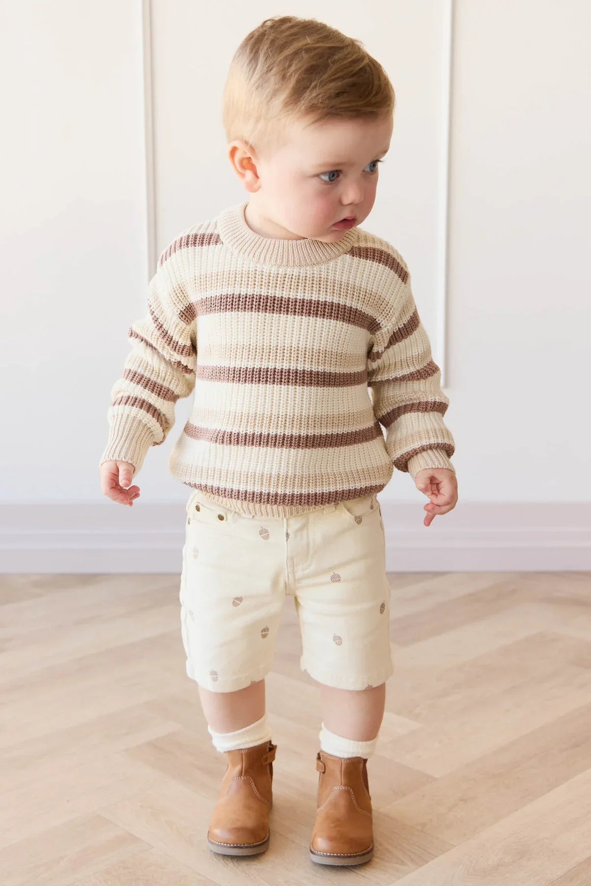 Pull Leon - Rayures Jacapo | Jamie Kay