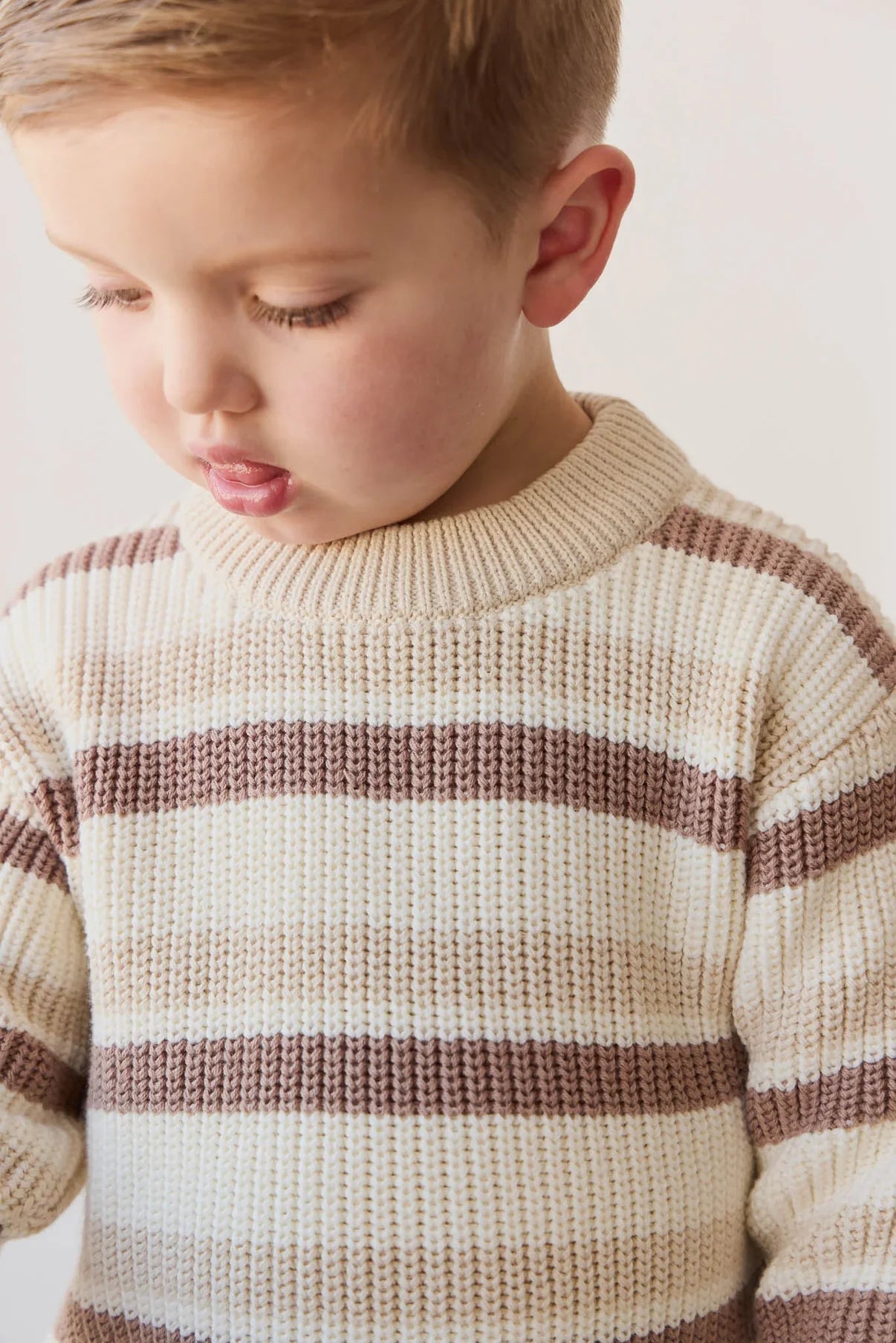 Pull Leon - Rayures Jacapo | Jamie Kay