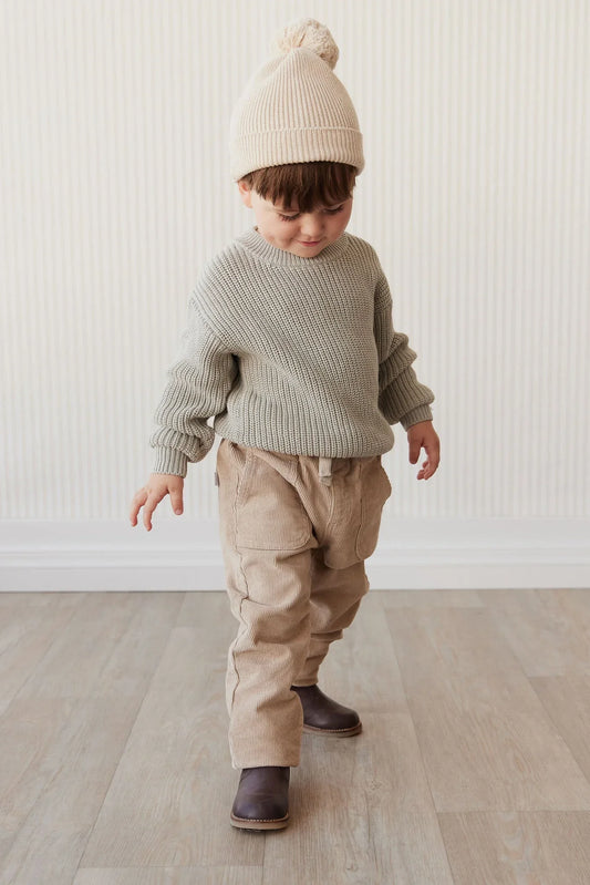 Pantalon Cillian Cord | Fauve | Jamie Kay