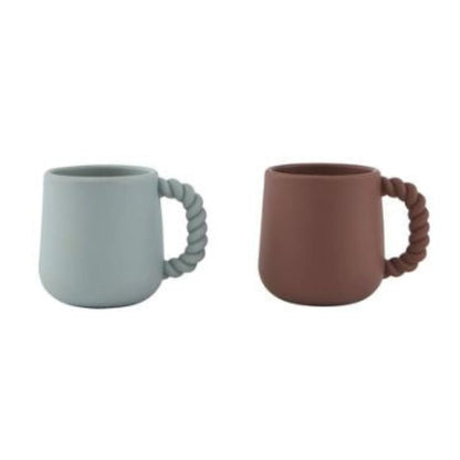 Mellow Cup - Lot de 2 - Choko / Menthe pâle